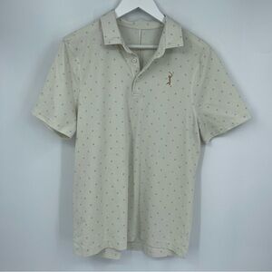 Lululemon Sport Polo Short Sleeve Golf Shirt Mens Size Small